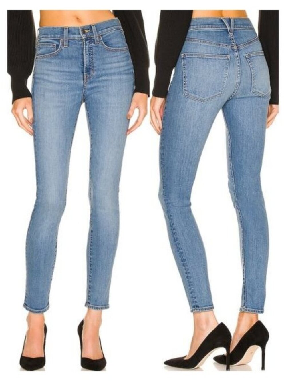 VERONICA BEARD Debbie High Rise Skinny Size 28 Keystone